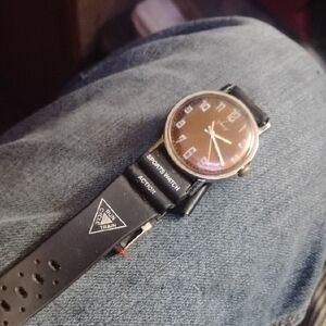 Timex Black and Brown Men's Watch